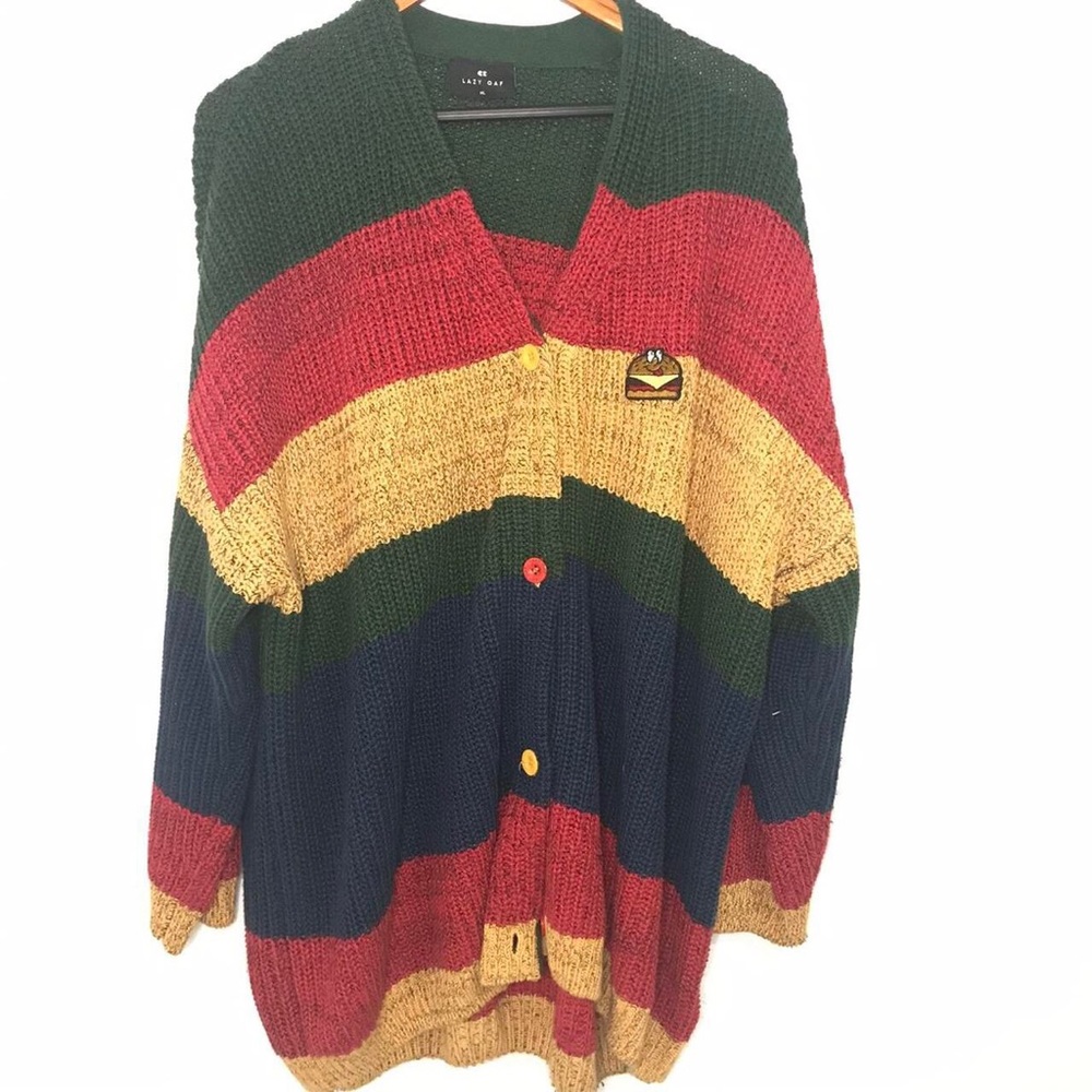 Lazy Oaf Hamburger Cardigan